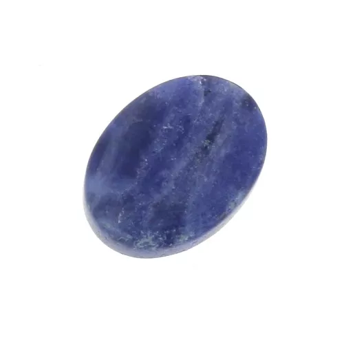 Palet ovale 8x6 mm en pierre gemme - Sodalite x1
