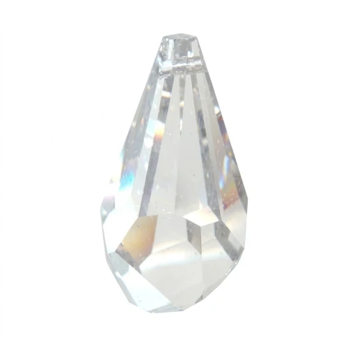 Goutte Polygone PureCrystal 6015 17 mm Crystal x1
