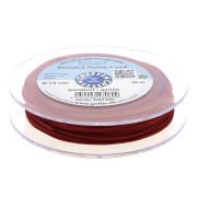 Fil de jade / Fil nylon tressé européen Griffin 1.5 mm - Garnet x20m|raw }}
