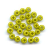 Perles rocailles Preciosa  11/0 2 mm - Olivine Opaque x20g
