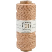 Bobine de 62 mètres de fil de chanvre Hemp Cord 1.1 mm Cappuccino|raw }}