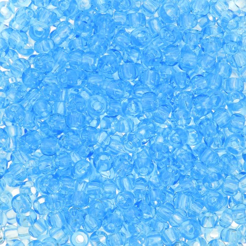 Perles rocailles Preciosa 9/0 2.5 mm - Aquamarine x20g
