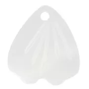 Pétale en Nacre 15.5x14 mm x1