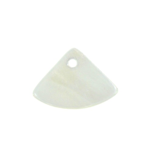 Sequin éventail en Nacre 10x14 mm x5