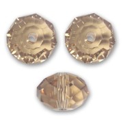 Ronde aplatie PureCrystal 5040 12 mm Light Colorado Topaz x1