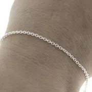 Chaîne maille Forçat 2 mm - Argent 925 x50 cm