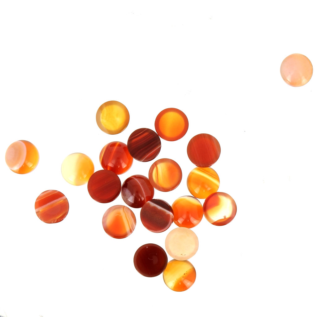 Perle A Coller Lot De 40 Perles Strass Cabochons Ronds Acryliques Transparents 8 Mm - Pour Bijoux DIY Perles Fantaisie Création - Foto 7