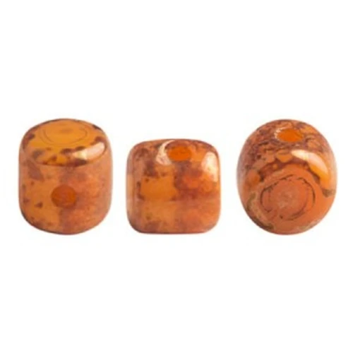 Minos® par Puca® 2.5x3 mm Orange Opal Bronze x5g