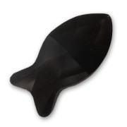 Fish bead PureCrystal 5727 14 mm Jet x1