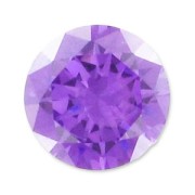 Cabochons en Oxyde de Zirconium ronds 3.25 mm Medium Purple x10