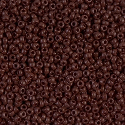 Rocaille Miyuki 11/0 409 - Opaque Chocolate x8g