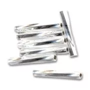 Bugles Twist Miyuki 12 mm TW2012-0001 - Crystal Silver Lined x10g