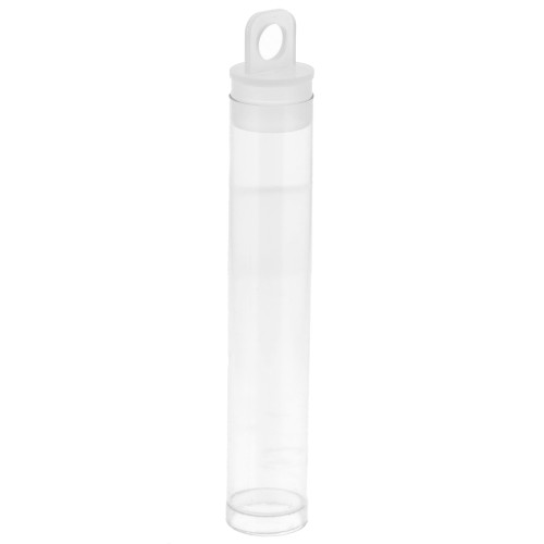 Petit tube de rangement pour perles de rocailles 8x1,4 cm modèle 8 x1