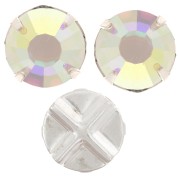 Strass à coudre 8 mm Crystal AB|raw }}