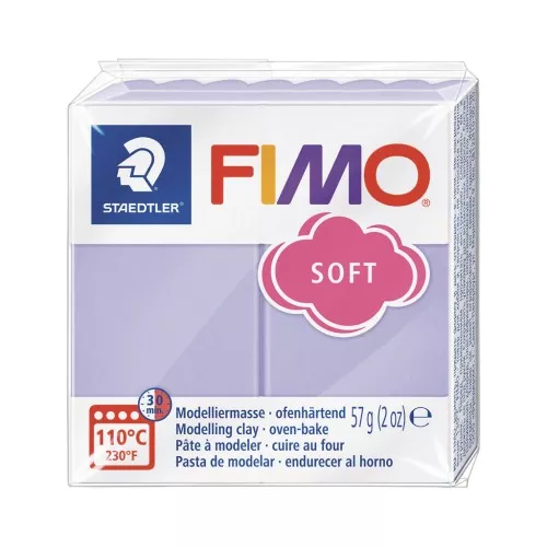 Pâte Fimo Soft 57gr Lilas (n°605)