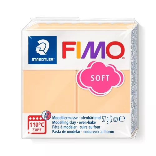 Pâte Fimo Soft 57gr - Pêche (n°405)