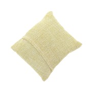 Coussin présentoir pour bracelets et montres aspect jute - Naturel x1