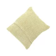 Coussin présentoir pour bracelets et montres aspect jute - Naturel x1