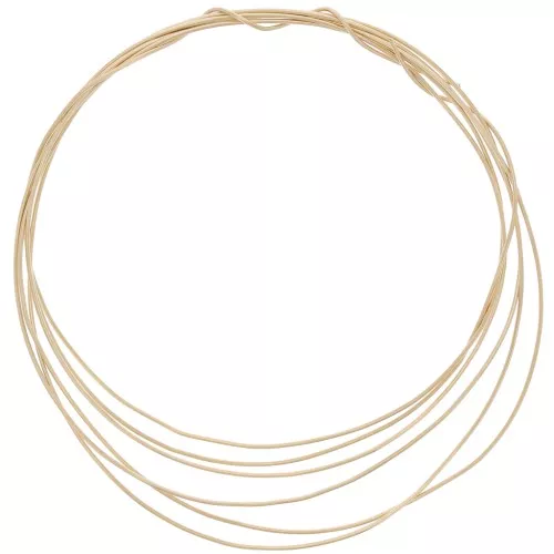 Fil dur rond 0.75 mm en Gold filled (or laminé) x 1.5 m