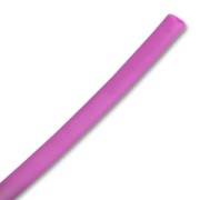 Cordon en plastique creux 4 mm Fuchsia x 2 m|raw }}