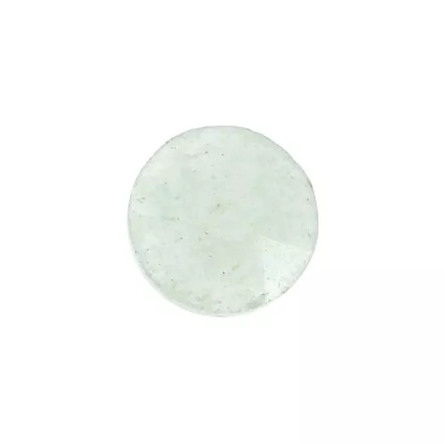 Cabochon rond facetté 6 mm Aventurine x1