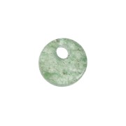 Sequin rond 6 mm en pierre gemme - Aventurine x1|raw }}