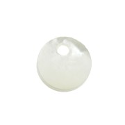 Sequin rond 8 mm en nacre x1