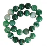 Perle Green Lace Agate 16 mm x1