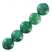 Perles en pierre gemme 10 mm - Green Lace Agate x5