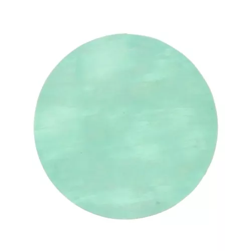 Cabochon plat rond - palet - 6 mm en pierre gemme - Amazonite x1