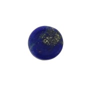 Cabochon plat rond - palet - 6 mm en pierre gemme - Lapis Lazuli x1|raw }}