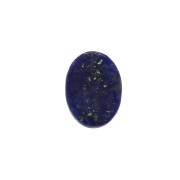 Cabochon plat ovale - palet - 8x6 mm en pierre gemme - Lapis Lazuli x1|raw }}