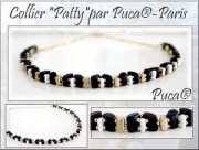 Perles en verre Piros® par Puca® 2x5 mm - Full Dorado x10g