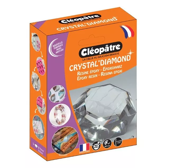 Résine d'inclusion Crystal'Diamond 150 ml - Perles & Co