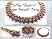 Perles en verre Piros® par Puca® 2x5 mm - Opaque Light Rose Ceramic Look x10g