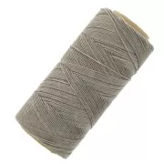 Bobine de fil ciré Linhasita pour micro macramé 0.75 mm - Gris Taupe (544) x228m