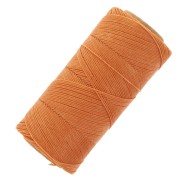 Bobine de fil ciré Linhasita pour micro macramé 0.75 mm - Melon (217) x228m