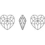 Coeur PureCrystal 6215 18 mm - Crystal Satin x1