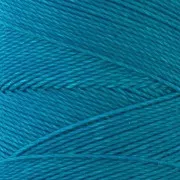Bobine de fil ciré Linhasita pour micro macramé 0.75 mm - Dark Turquoise (707) x228m