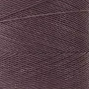 Bobine de fil ciré Linhasita pour micro macramé 0.5 mm Sangria Purple (287) x335m