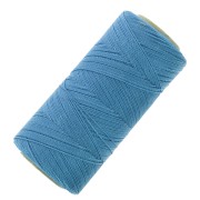 Bobine de fil ciré Linhasita pour micro macramé 0.5 mm - Bleu Ciel (721) x335m|raw }}