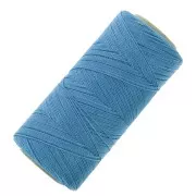 Bobine de fil ciré Linhasita pour micro macramé 0.5 mm - Bleu Ciel (721) x335m
