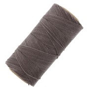 Bobine de fil ciré Linhasita pour micro macramé 1 mm - Marron Chocolat (583) x168m