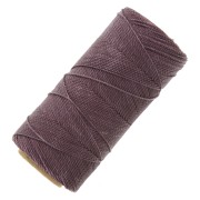 Bobine de fil ciré Linhasita pour micro macramé 1 mm - Sangria Purple (287) x168m|raw }}
