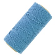 Bobine de fil ciré Linhasita pour micro macramé 1 mm - Bleu Ciel (721) x168m|raw }}