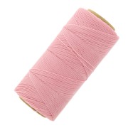 Bobine de fil ciré Linhasita pour micro macramé 0.75 mm - Baby Pink (239) x228m