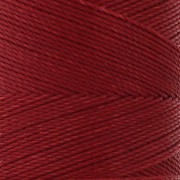 Bobine de fil ciré Linhasita pour micro macramé 0.75 mm - Dark Red (44) x228m