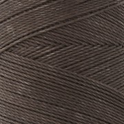 Bobine de fil ciré Linhasita pour micro macramé 0.75mm Marron Chocolat (583) x228m