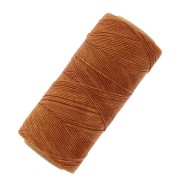 Bobine de fil ciré Linhasita pour micro macramé 0.75 mm - Caramel (203) x228m|raw }}