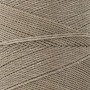 Bobine de fil ciré Linhasita pour micro macramé 0.75 mm - Greige (04) x228m
